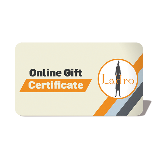 An illustrated online gift certificate from Caffe Ladro 